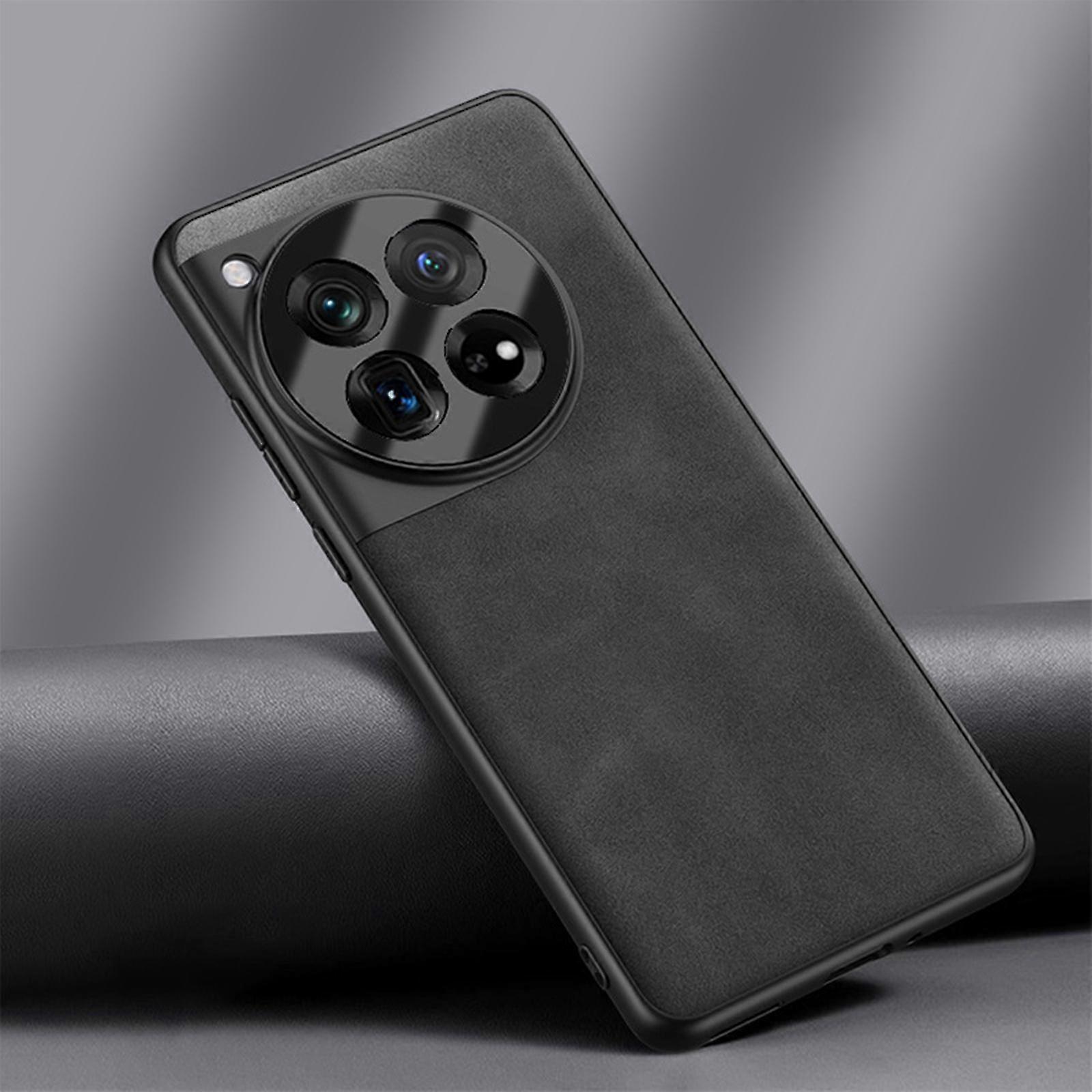 for OnePlus 12 PU Leather Case, Ultra Slim Durable Protective Phone Case