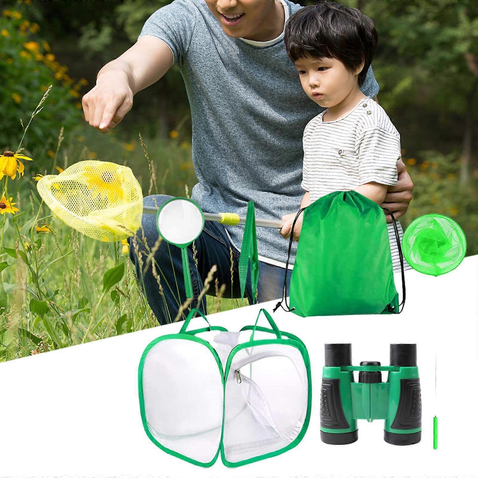 6x Outdoor Adventure Toys Bug Catching Kit Backpack Educational