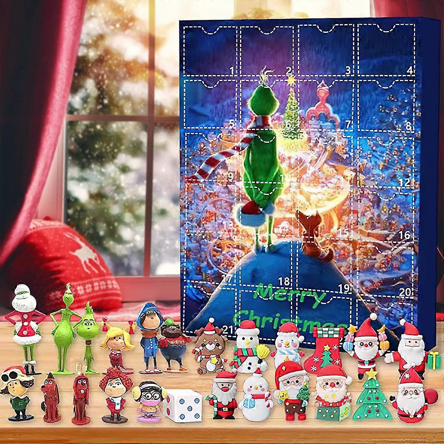 Weihnachten Advent Countdown Kalender Zug Blind Box Weihnachten 24 Tage Countdown Geschenk