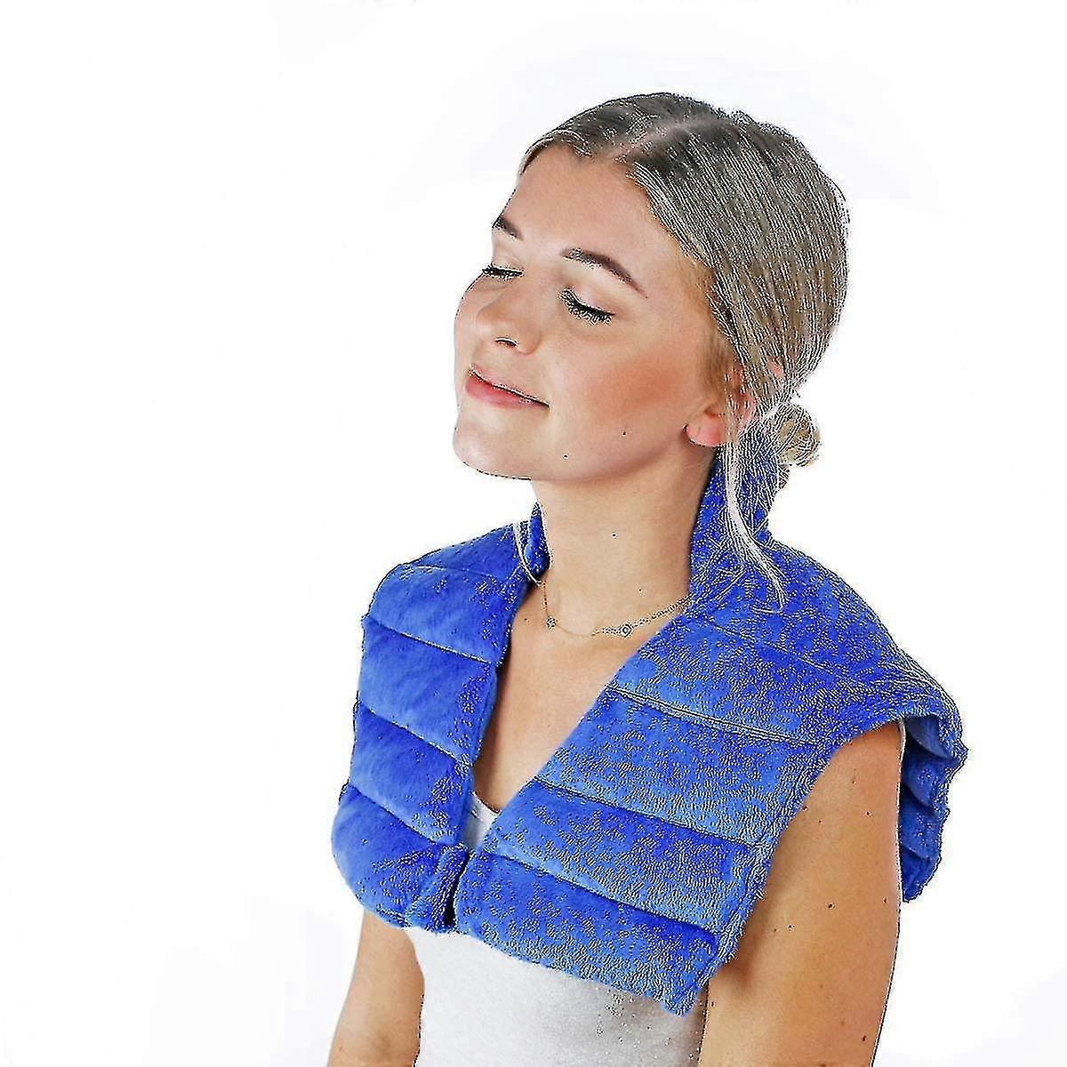 microwave heating shoulder pad for shoulder relief and relaxation