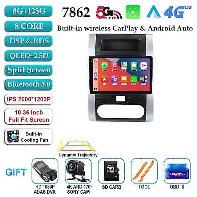 10 Inch Android 12 For Nissan X - Trail 2 T31 2007 - 2015 Car Radio Multimedia Video Player Navigation No 2Din 2 Din