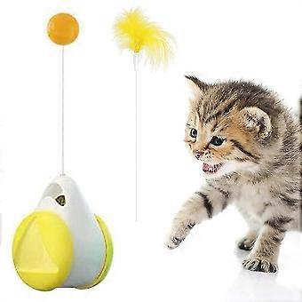 Cat Toys For Indoor Cats Interactive Roller Cat Toy With Catnip Feather