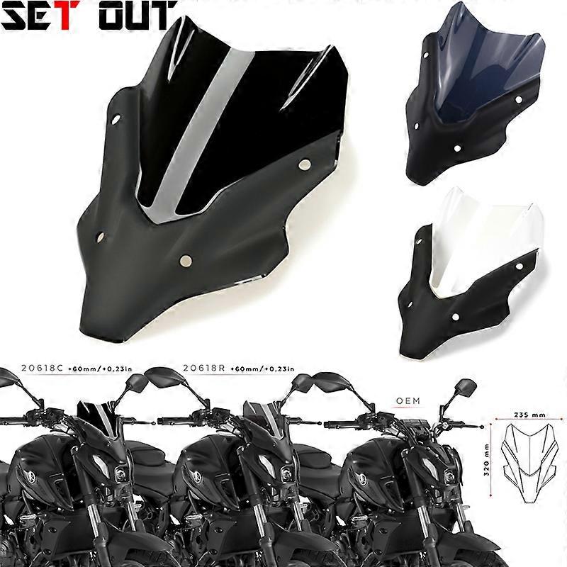 Motorcycle accessories sport windshield wind deflector visor for Yamaha MT-07 2021 2022 mt07 21-22 fz07 FZ-07 2021 2022