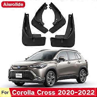 Mud Flaps For Toyota Corolla Cross 2020 2021 2022 2023 Splash Guards Fender MudFlaps Front Rear Mudguards Car Accessories