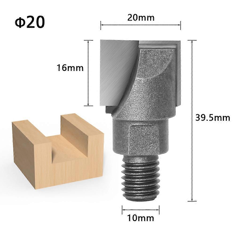 3Pcs Screwdriver Clear Bottom Knife Wooden Door Hole Opener Carpenter Lock Slot Fingerprint Lock Sharpener(10*19mm+10*20mm+10*21mm)