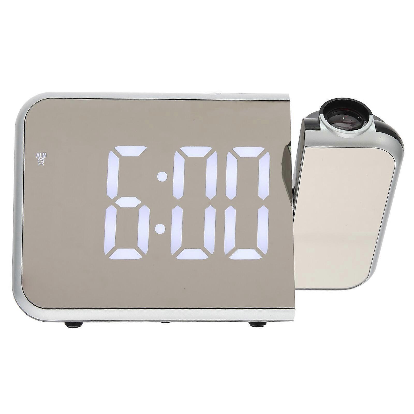 1 Set Desktop Projection Electronic Clock Student Alarm Clock Dormitory Alarm Clock