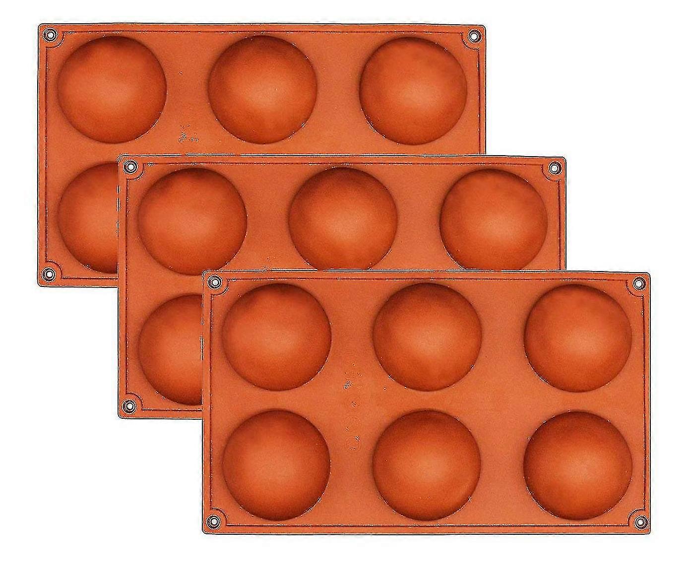 Sett med 3 non-stick silikonform-MXBC