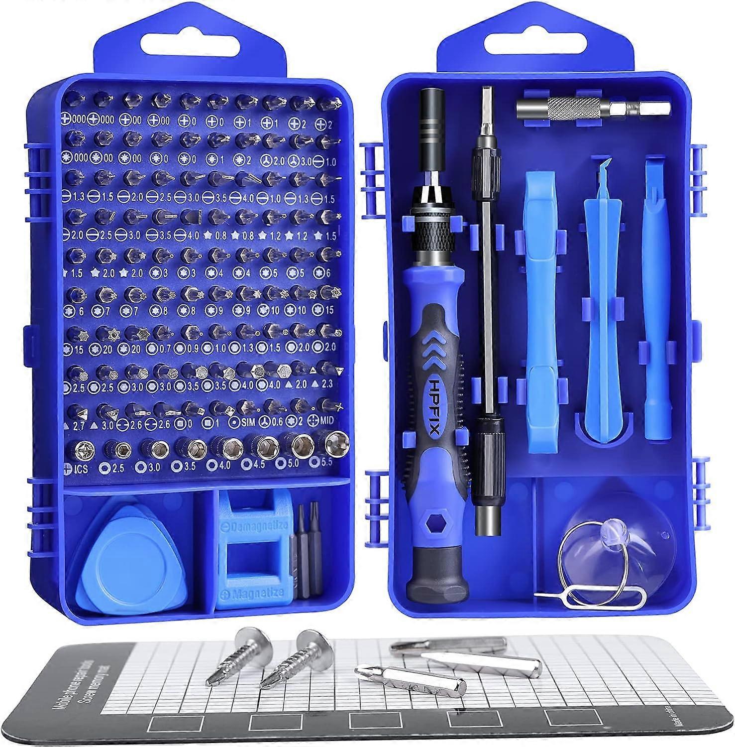 Professional Computer Tool Set - 122 in 1 Precision Screwdriver Set for Electronics