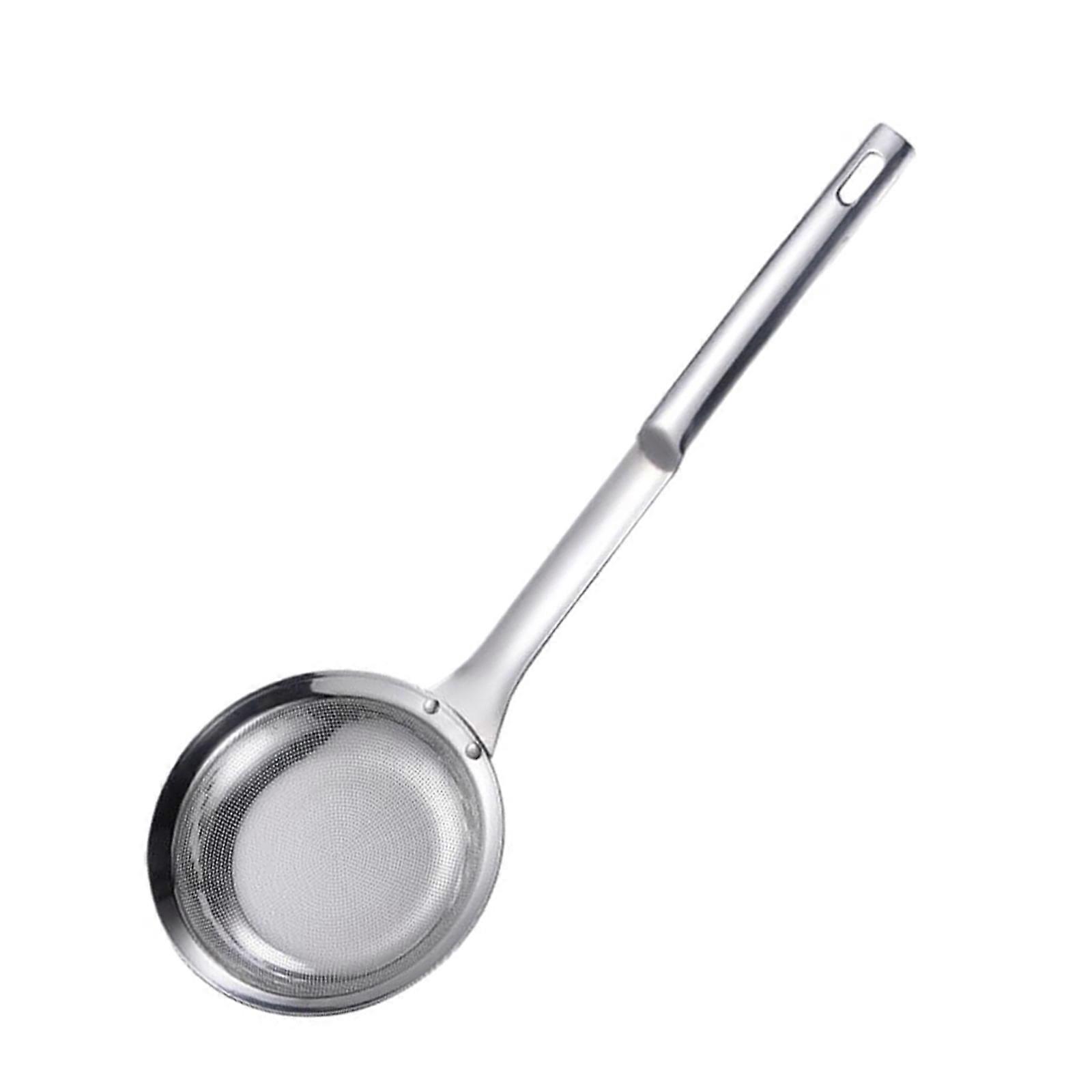 Stainless Steel Small Strainer Fine Mesh Strainer for Oil Filter Skimming Grease and Foam Fast