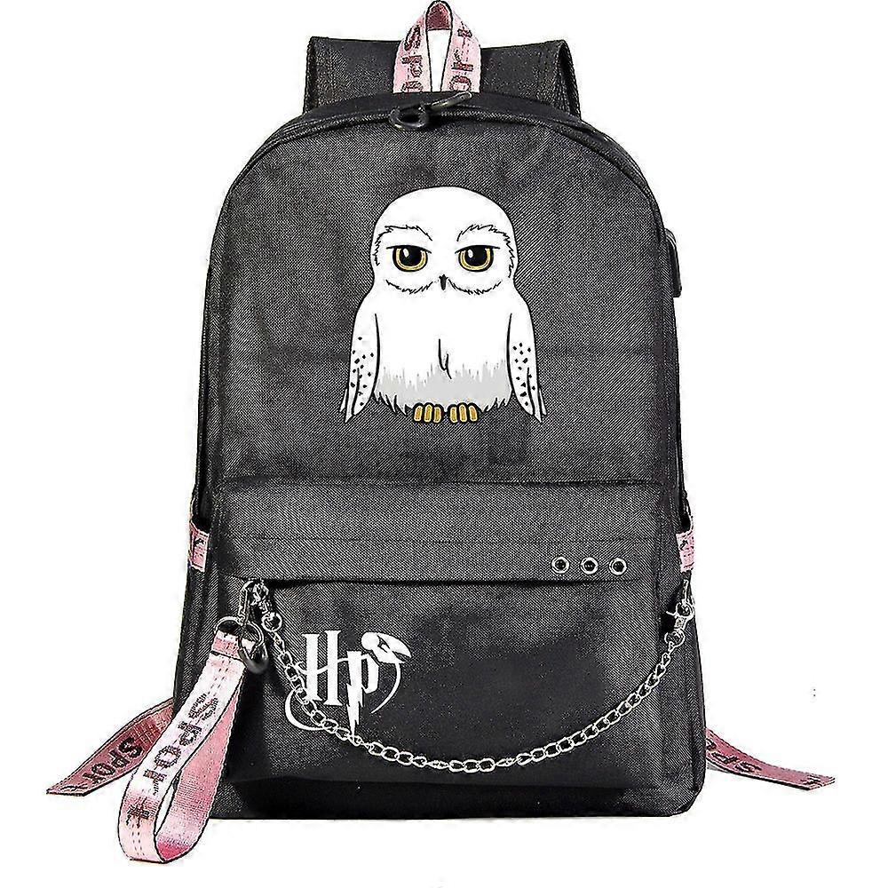 Rucsac de încărcare USB Magic School Wizards, Shoolbag, geantă notebook de călătorie pentru copii, studenți - cadouri perfecte