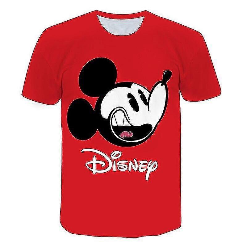 Mickey Mouse Short Sleeve 3d Print T-shirt - 2 High Quality