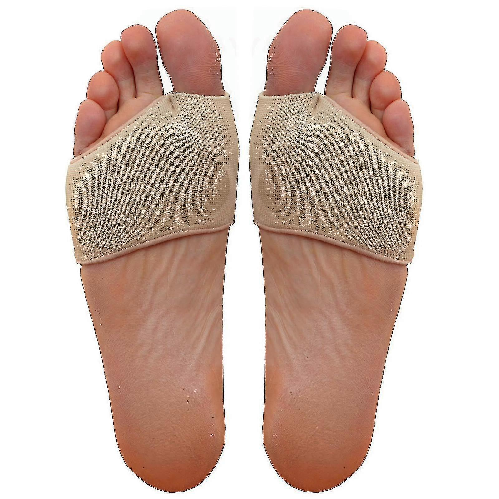 Metatarsal Gel Protector Cushion Pads - Relieve Ball Of Foot Pain - Metatarsal Pads - Metatarsalgia Insoles