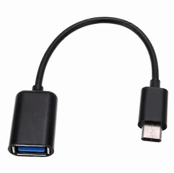 USB 3.1 Type C Hann til USB En kvinnelig OTG-vertsadapterkabel