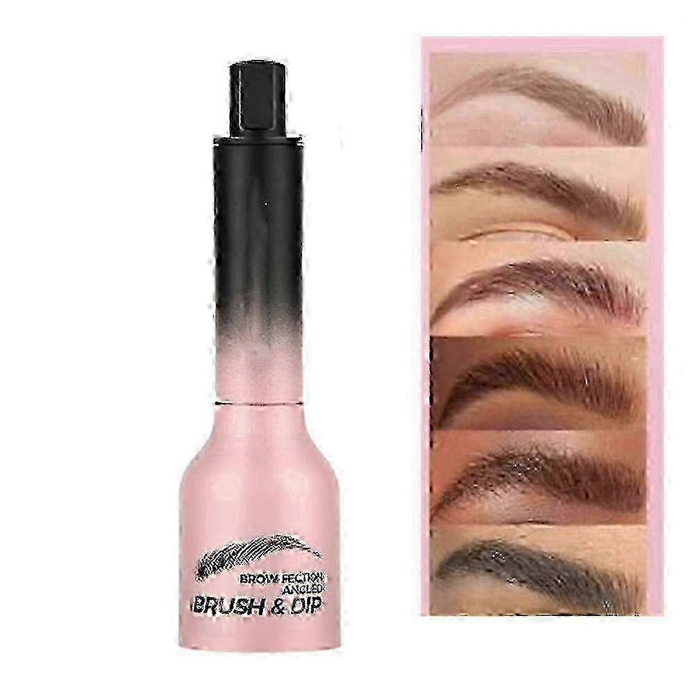 crayon à sourcils imperméable à l’eau traits semblables à des cheveux Pinceau à sourcils incliné femmes