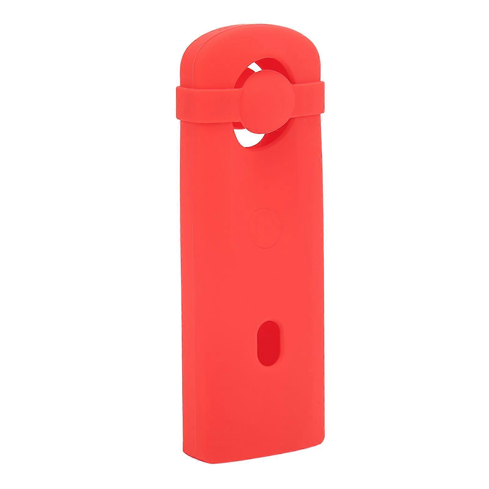PU585 Action Camera Silicone Case for Ricoh Theta SC2 360 Action Camera Protective Case with Silicone Lens Cover Red