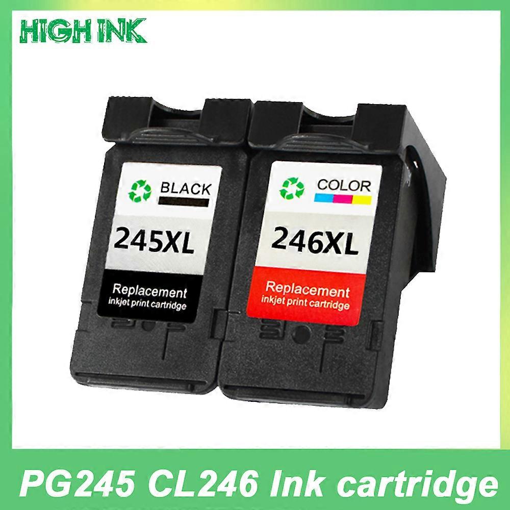 החלפת מחסניות דיו PG245 CL246 למדפסת Canon PG245XL 245XL CL 246XL עבור מדפסת Pixma iP2820 MX492 MG2924 MX492 MG2520