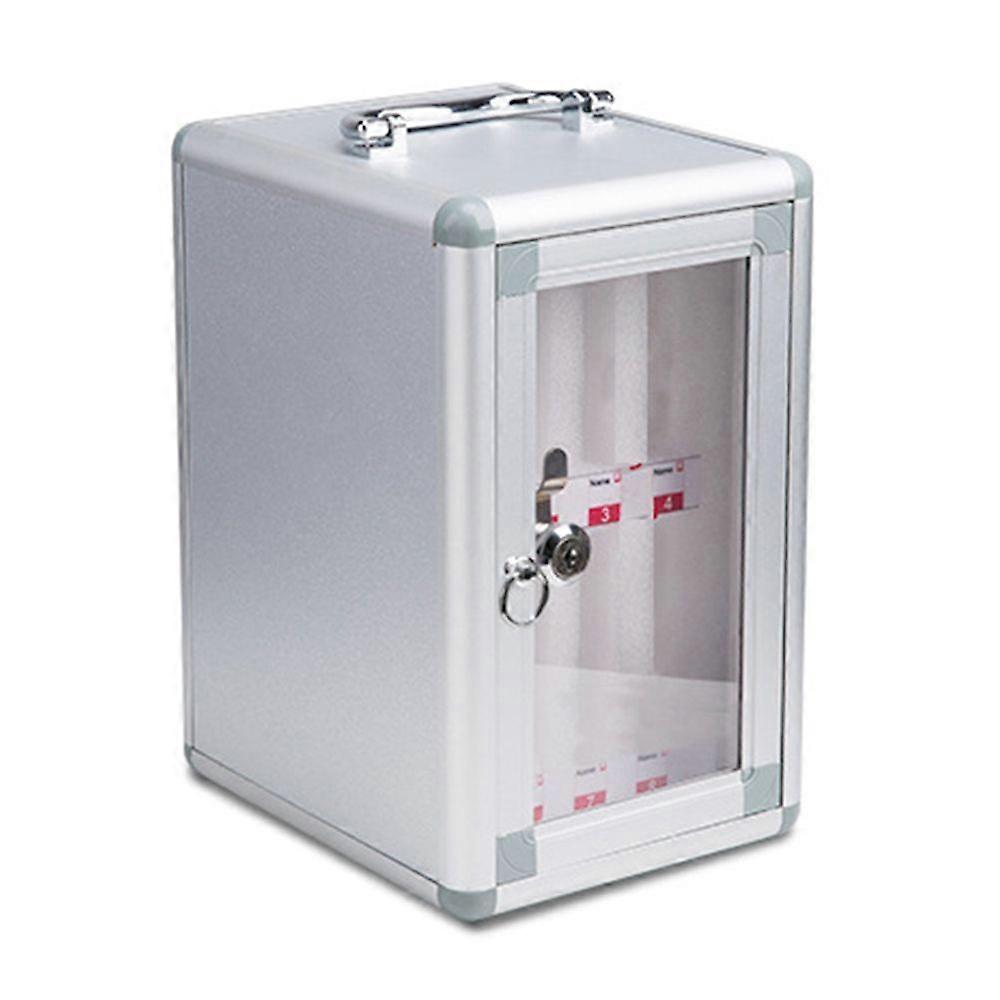 Cell Phone Holder Storage Box Cotton Lining Design Multiple Compartments Phone Lock Box Cell Phone Storage Organizer