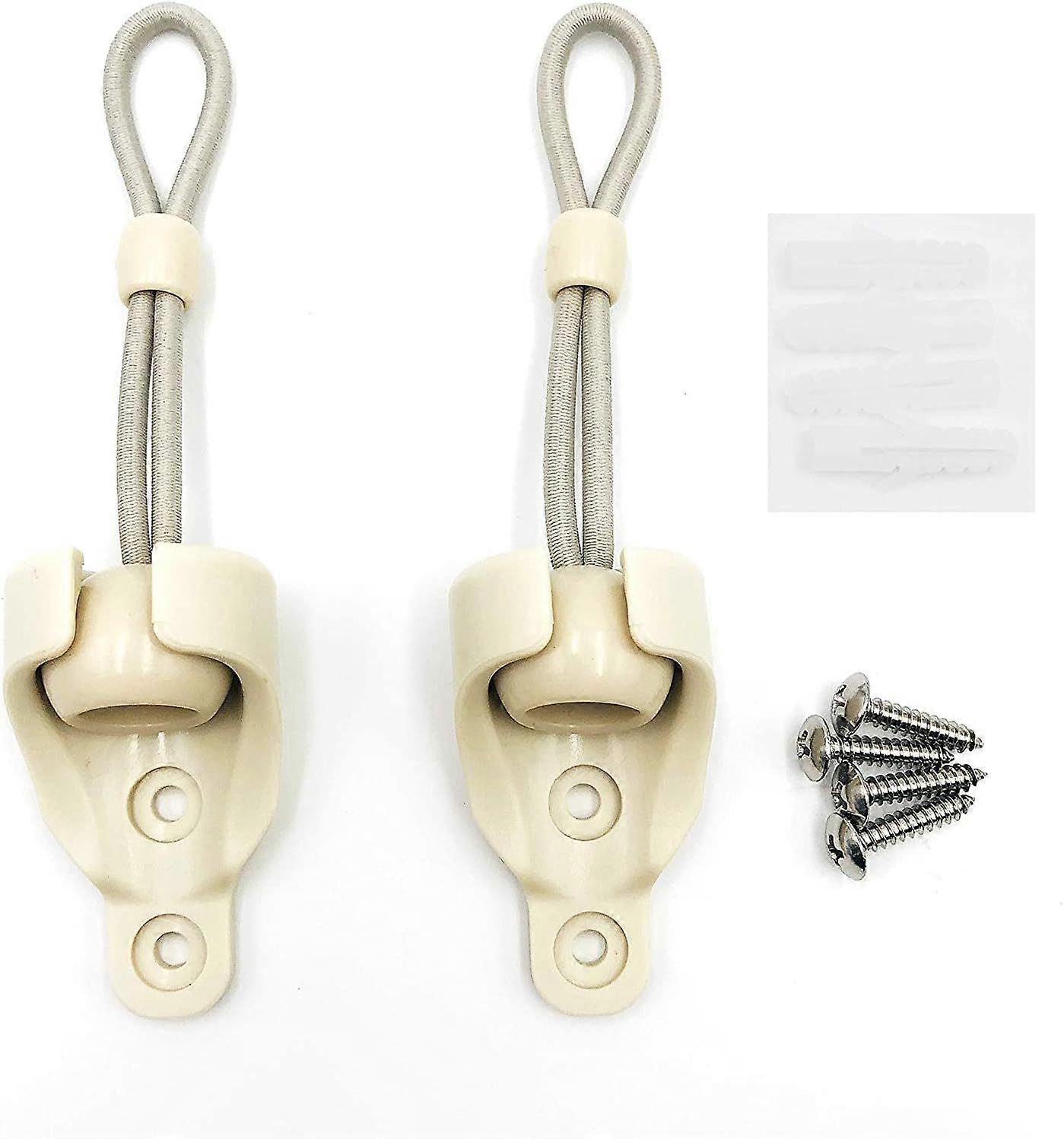 4 Set Roller Shade Hardware Roller Shade Replacement Parts Bungee Cords With Balls Universal Bungee Kit Parts For Sun Shades Blackout Roller Up Blinds