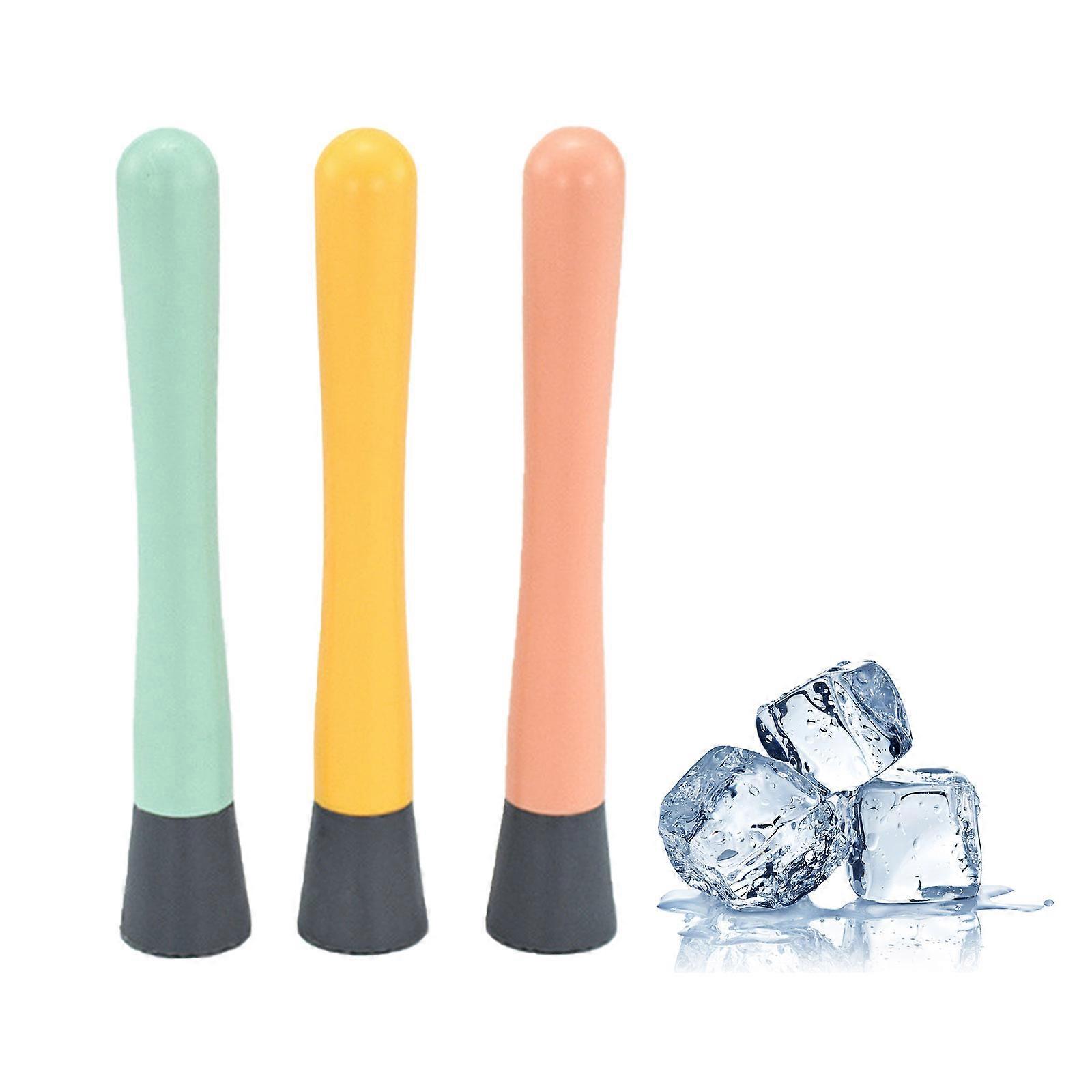 3-Piece Cocktail Muddler Set - Barware Tool - PP Material - 25.5cm