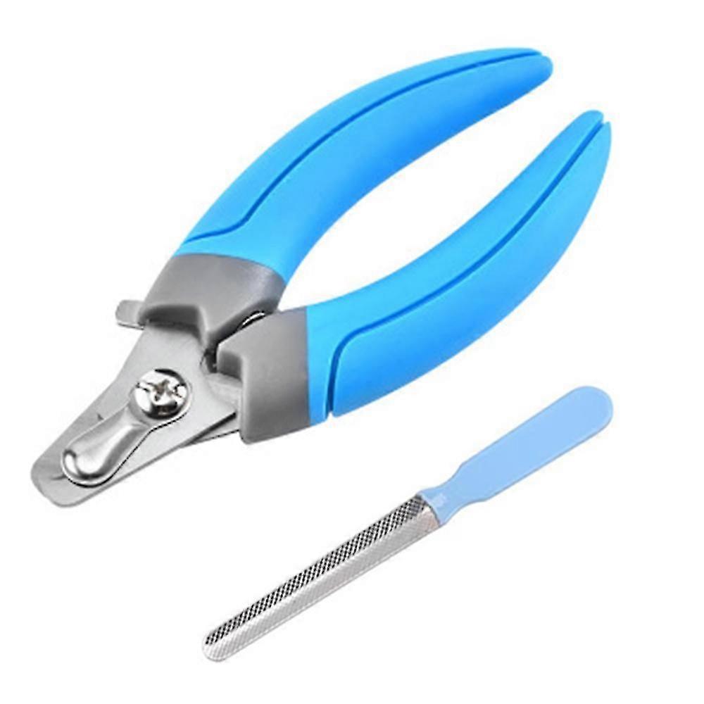 Pet Nail Trimmers Nail File Set Includes A Built-in Safety Guard To Avoid Cutting Too Short. Razor  Blades, Professional Groo Tool For Larg