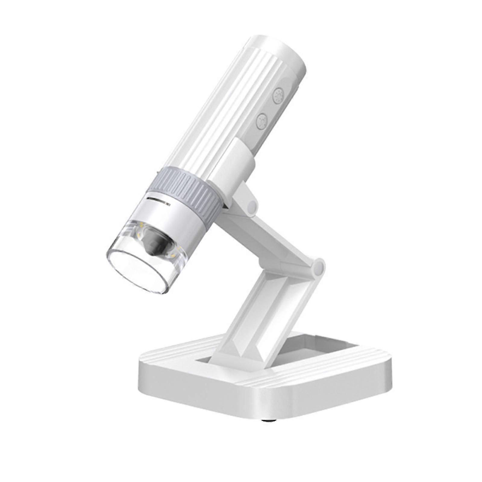 Brand New Digital Microscope Rechargeable Portable WiFi & USB Connection, 8 LED Lights,Microscopio with 50X-1000X HD Magnification, 2 Megapixel Camera