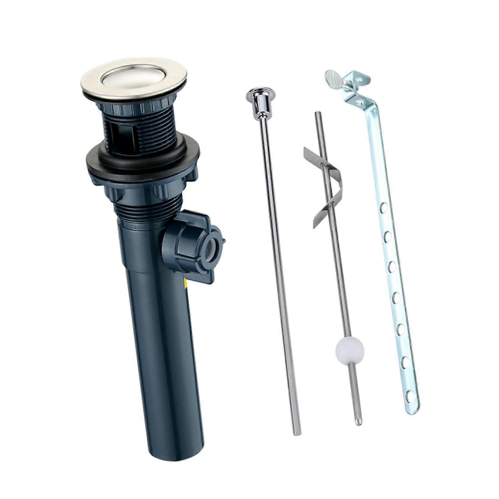 Bathroom Drain Assembly Stopper Leakproof for Restroom Kitchen Vanity Vessel