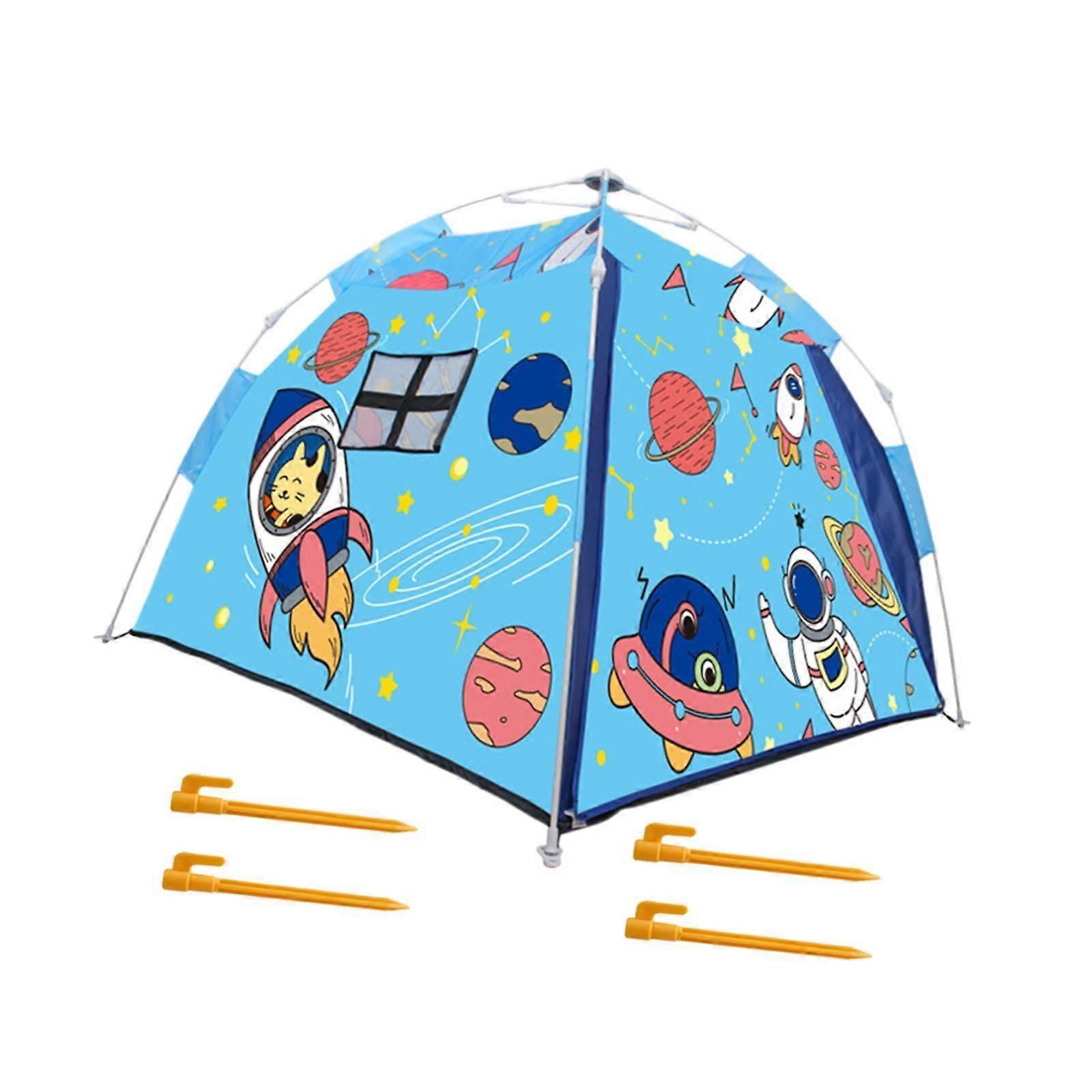 ילדים משחקים אוהל קל להרכיב טיפי משחק בית לילדים פיקניקים ילדים חאקי