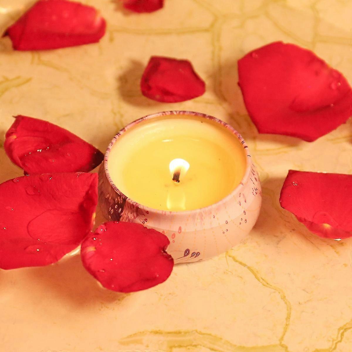 Aromatherapy candle small jar 125g 4 pieces