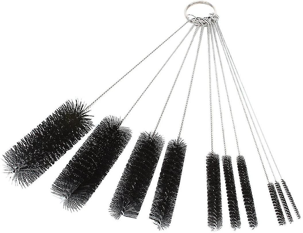 Kettle Spout Brush Pipe Cleaners Teapot Nozzle Brush Set, Noir