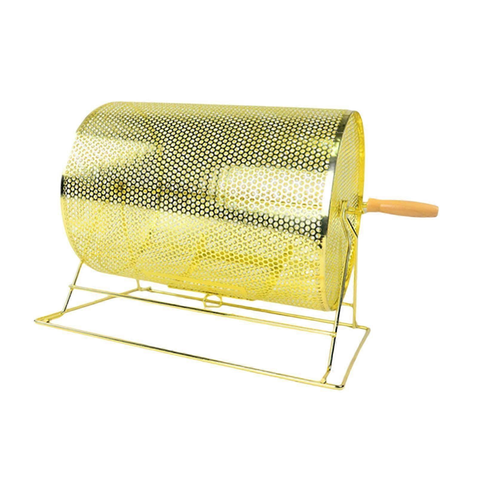 Raffle Drum Manual with Wooden Turning Handle for Drawing Games Family Games 39cmx28cmx29cm