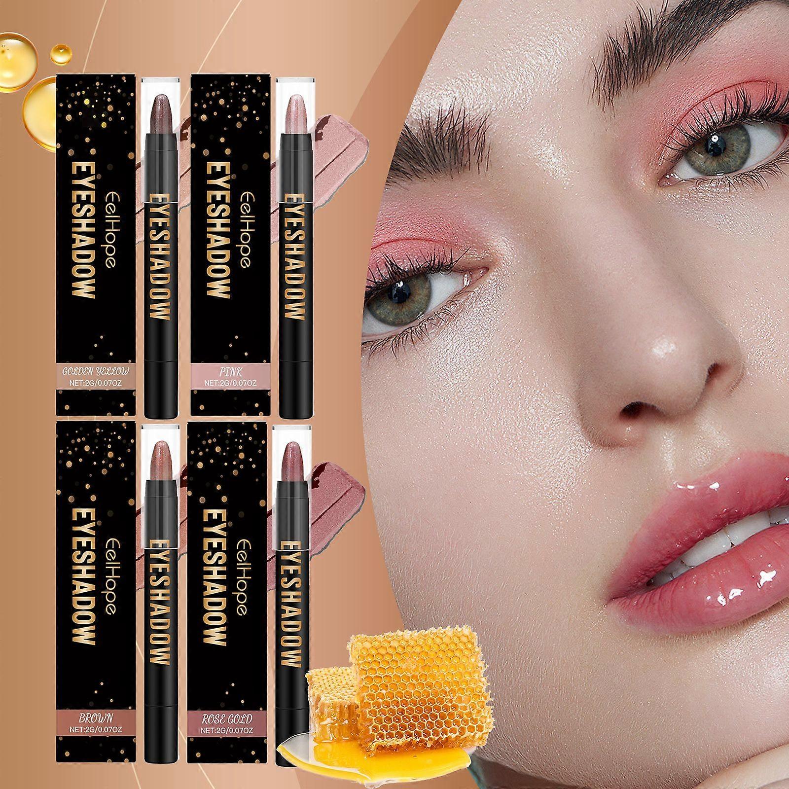 Eelhope Eyeshadow Stick Series Matte Cream Holding Makeup Color, Easy To Use Eyeshadow Stick