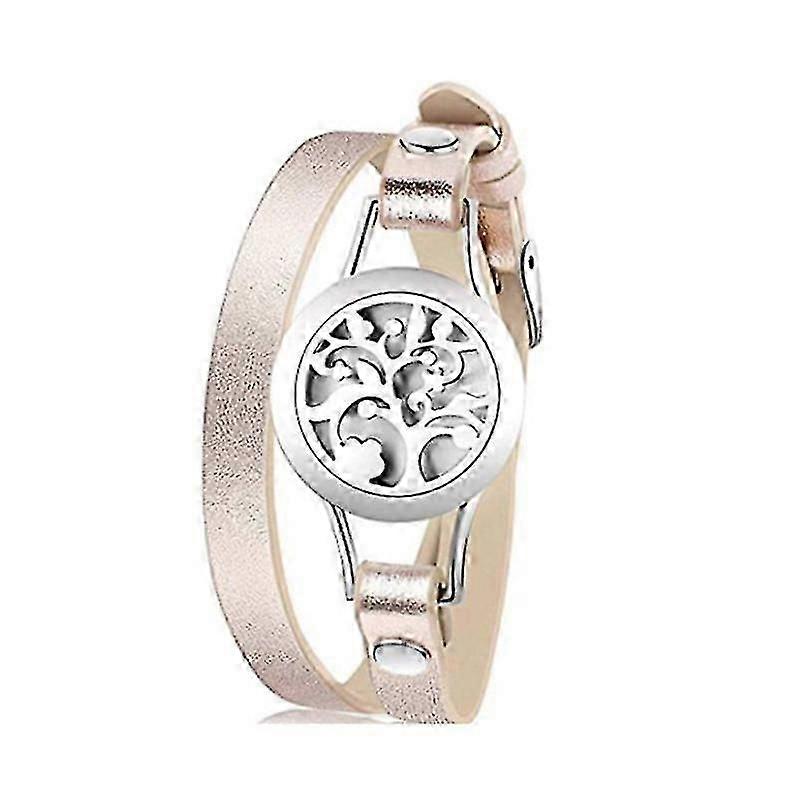 Essential Oil Diffuser Bracelet, Aromatherapy Bracelet Leather Band