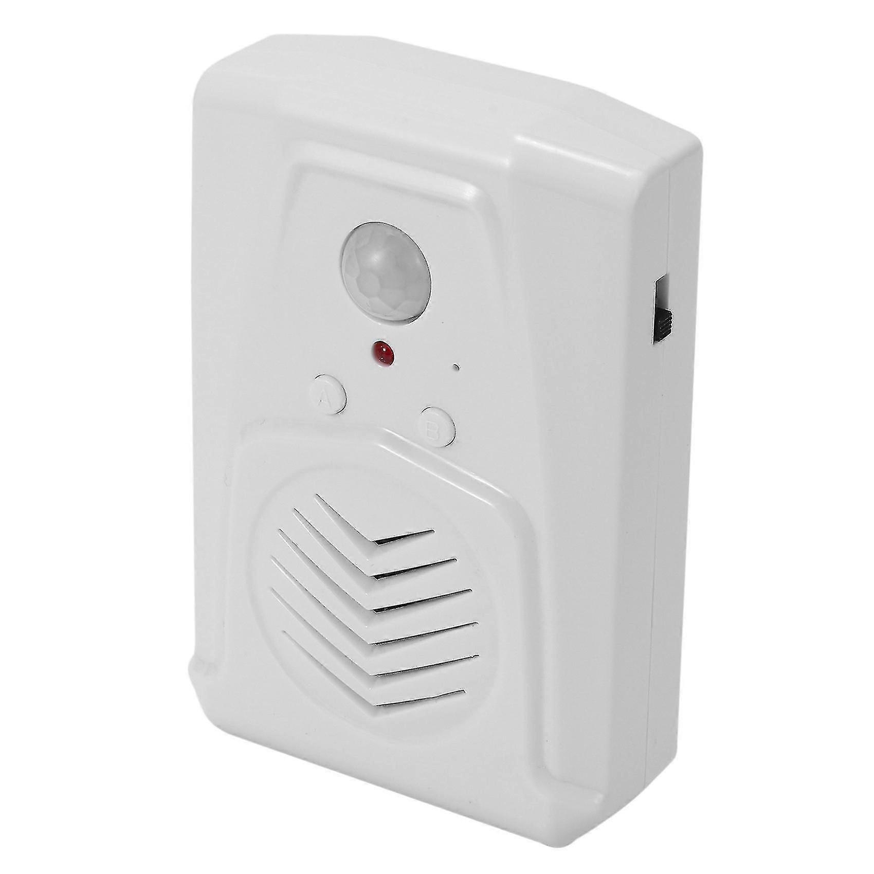 sensor rörelse dörrklocka switch mp3 infraröd dörrklocka trådlös pir rörelsesensor röstmeddelande welc