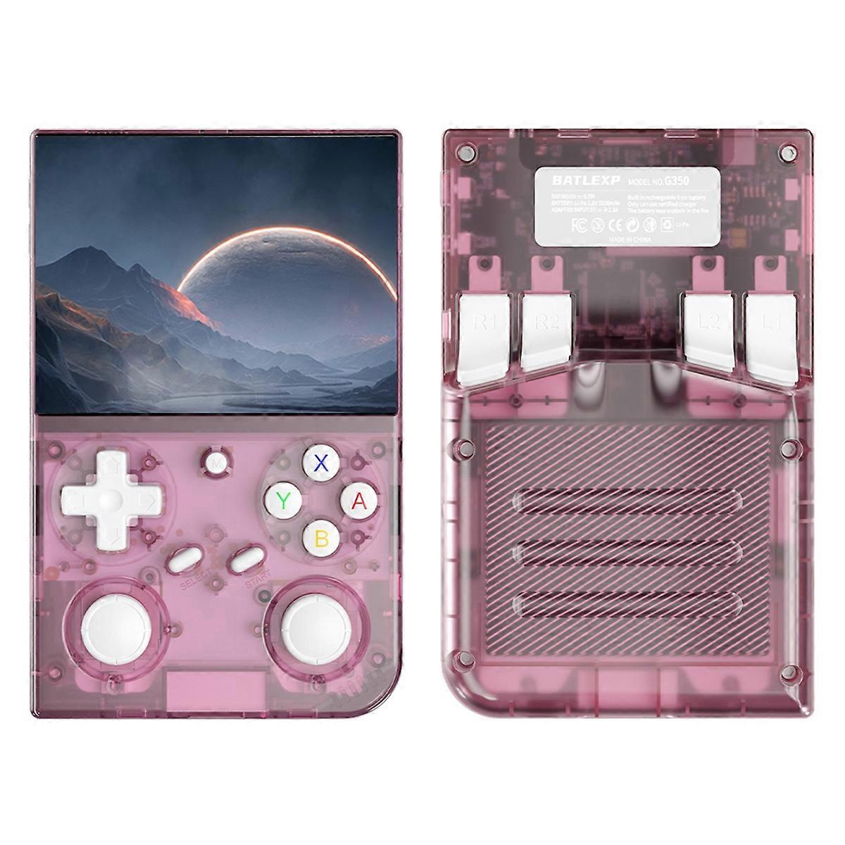 AS ANBERNIC G350 128GB Handheld Game Console WiFi Multiplayer Game Machine Support Wired Controller 