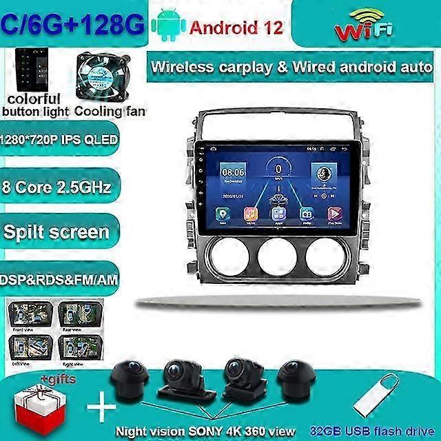 Android 12 auto GPS DSP For  Suzuki Liana 1 2004 - 2006 Car Radio electronics Multimedia Video Player Navigation stereo IPS