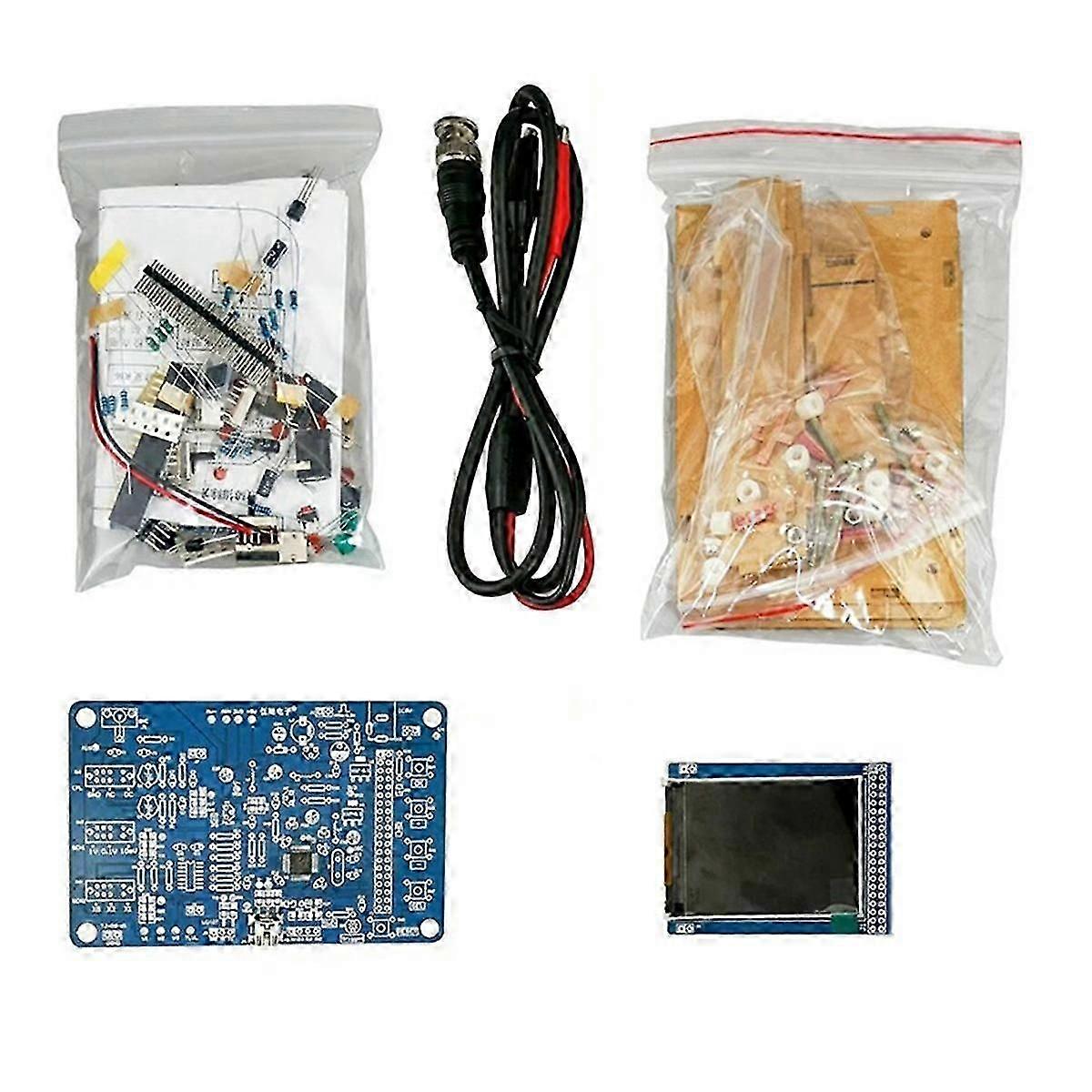 Digital Oscilloscope Diy Electronic Kit Microcontroller Circuit Board Assembly Welding Parts