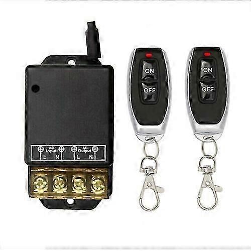 230V 433MHz interruptor de controle remoto sem fio com transmissor usado para luz / motor on / off