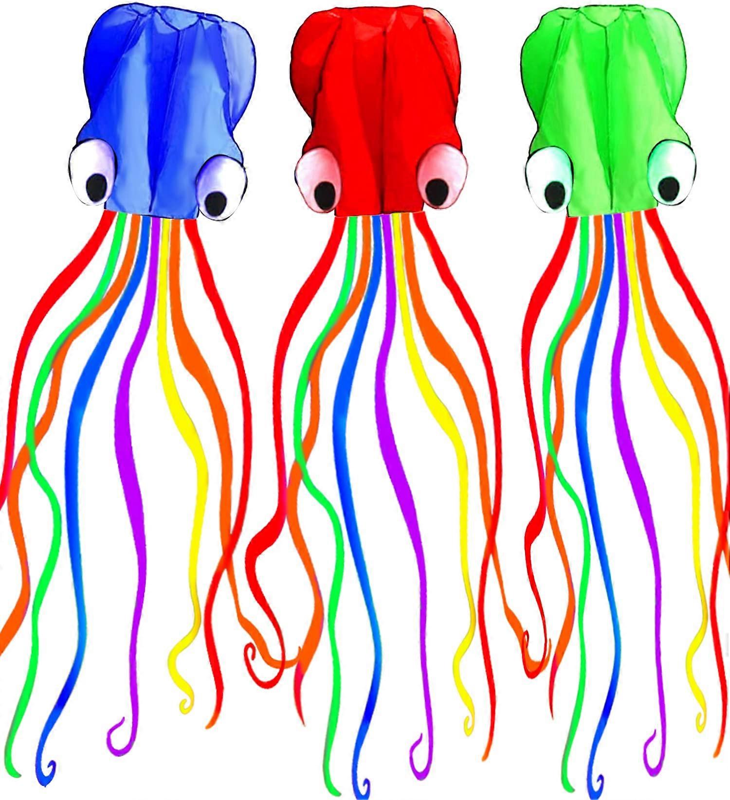 3 Pack Long Large Kite for Kids Outdoor Play Long Large Size