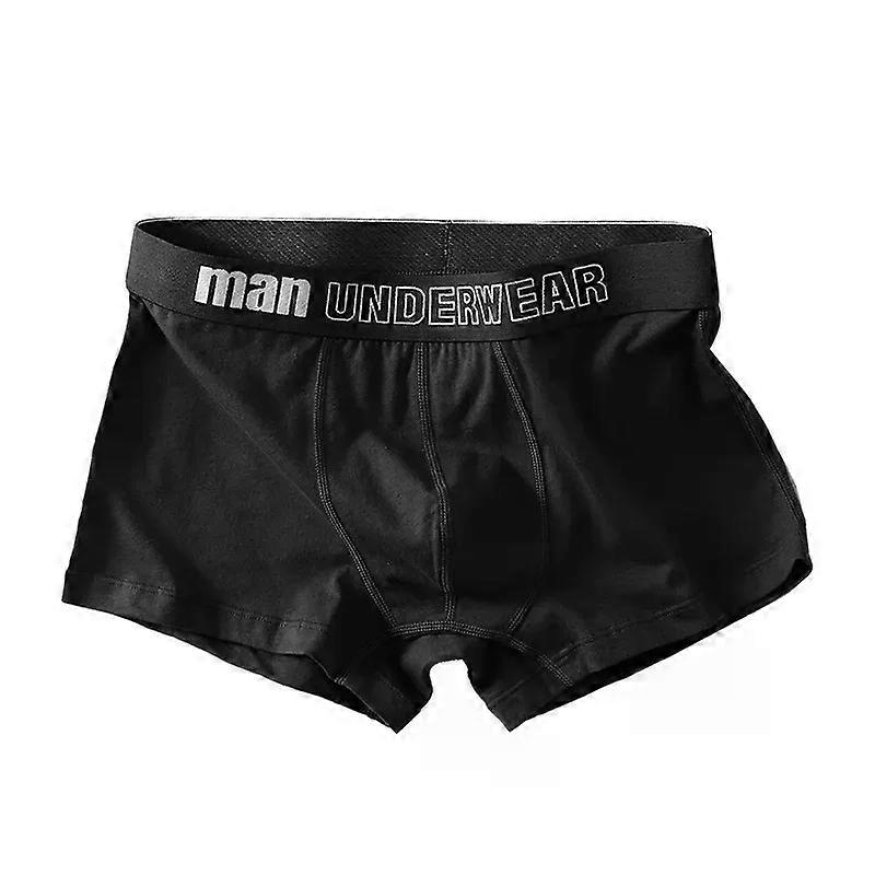 Boxer Férfi fehérnemű Férfi pamut alsónadrág Férfi kényelmes bugyi Rövidnadrág Kiváló minőségű lélegző divat Boxernadrág Cuecas