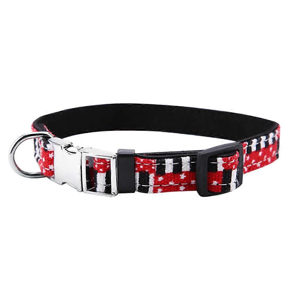 Adjustable Pet Collar with Floral Bowknot