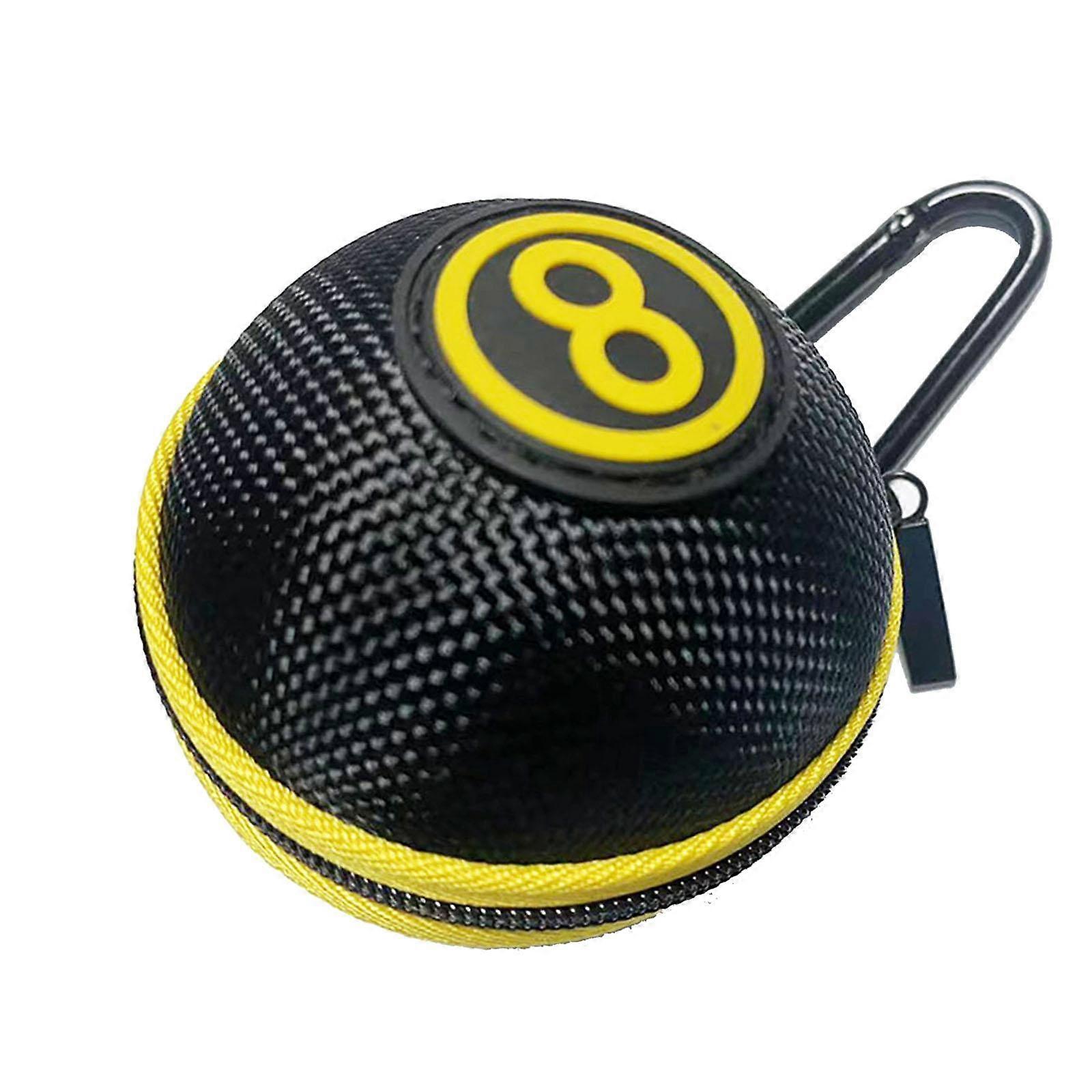 Queue Ball Case Protector Halter Tragbares Billard Zubehör Queue Chalkbag