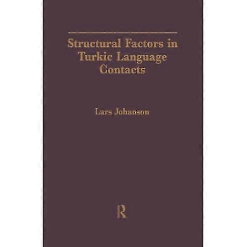Structural Factors in Turkic Language Contacts
