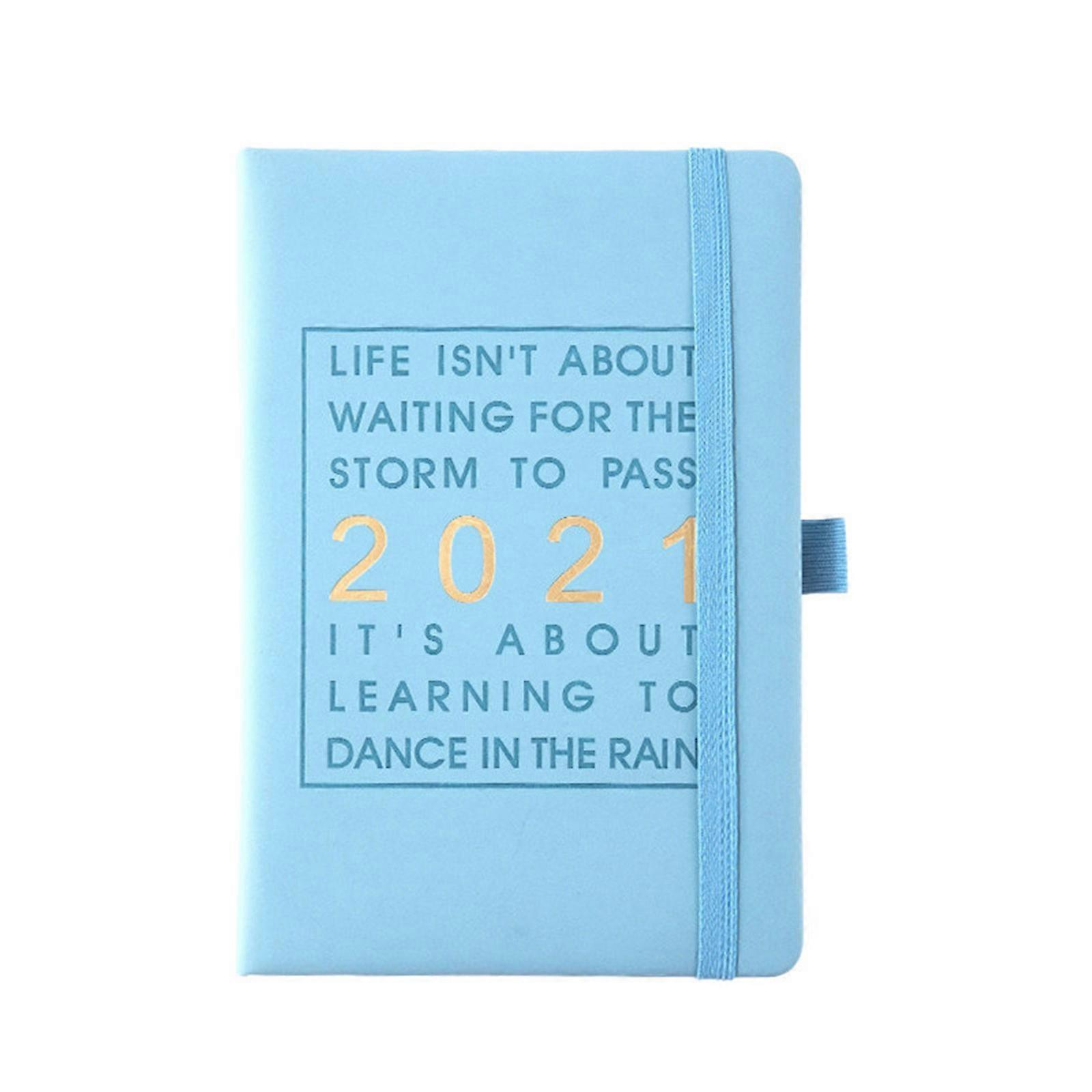 A5 Week To View Notepad Diary Hardback Cover Fashion Design Planner Practical
