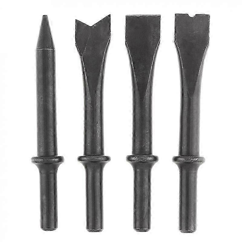 4Pcs/Lot Accessories Hard Steel Solid Air Chisel Impact Support Pneumatic Tool for Cutting / Rustin