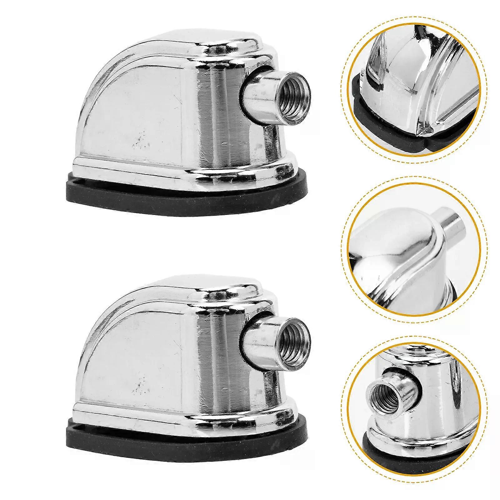 2 Pcs Snare Drum Set Ear Claw Hooks Accessories for Replace Connectors Iron Lugs Durable