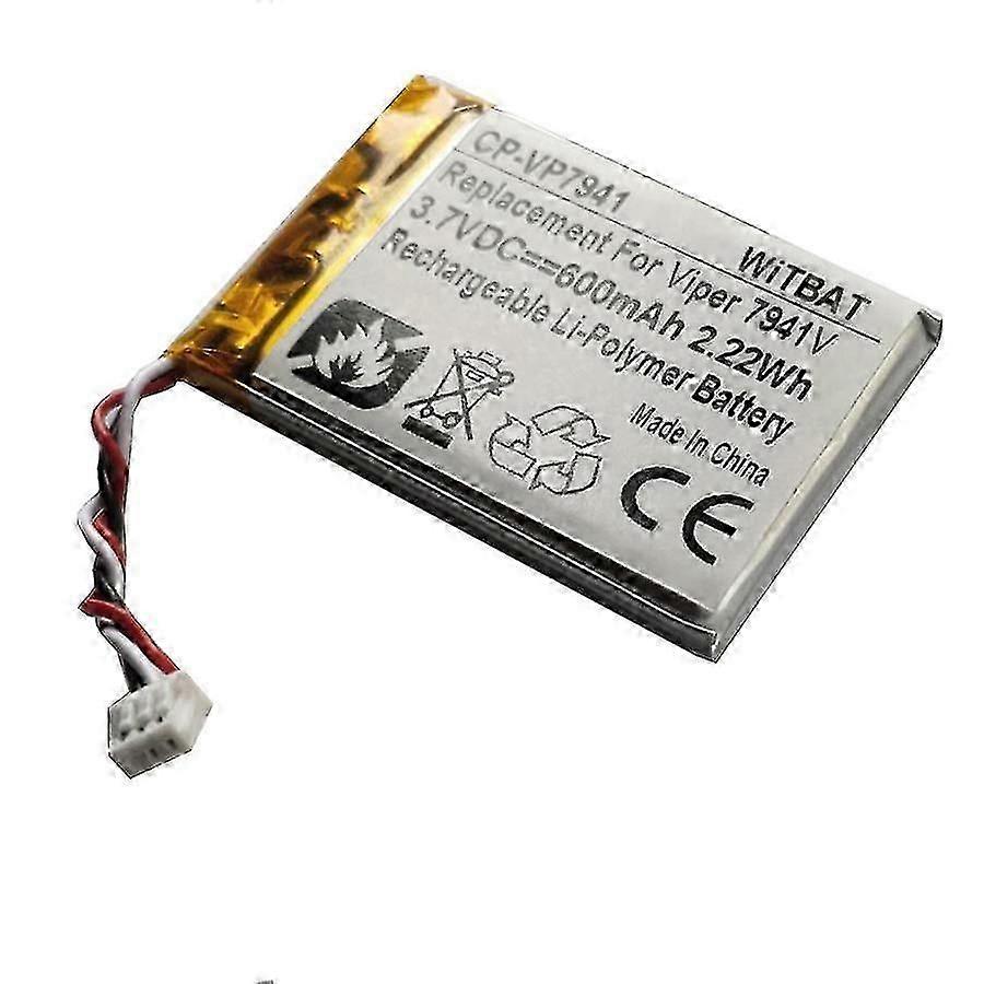 Suitable compatible Viper 7941v Wireless Remote Control Battery High quality