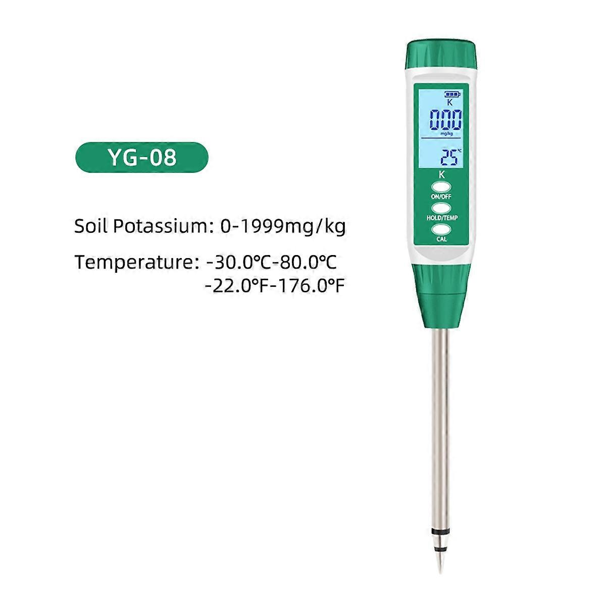 3Pcs Digital Soil Nutrient Tester Soil Meter N-P-K Nitrogen
