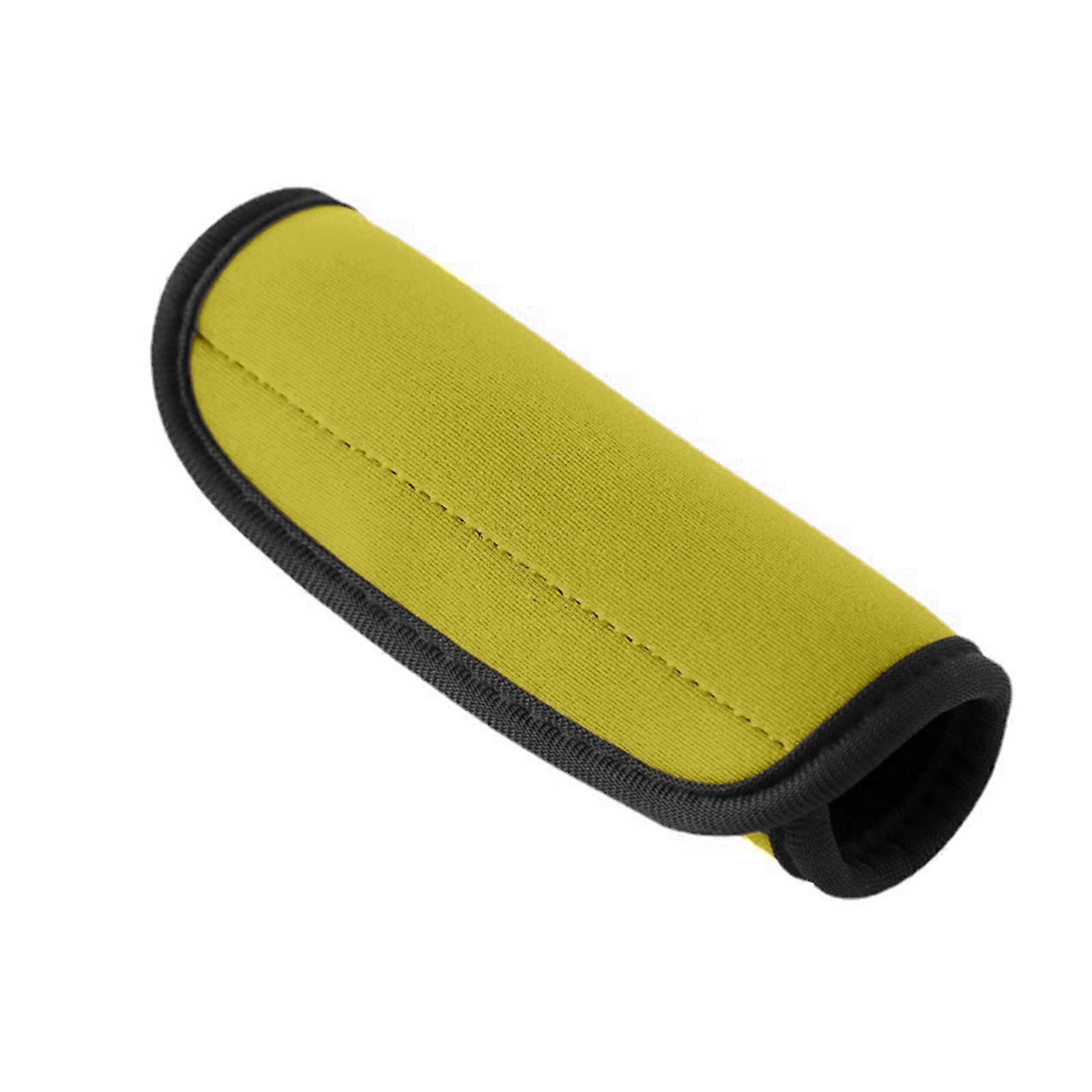 Luggage Handle Grip Cover Anti-skid Wear-resistant Handle Wrap Suitcase Identifier Trolley Case Handle Protections Cover  Yellow