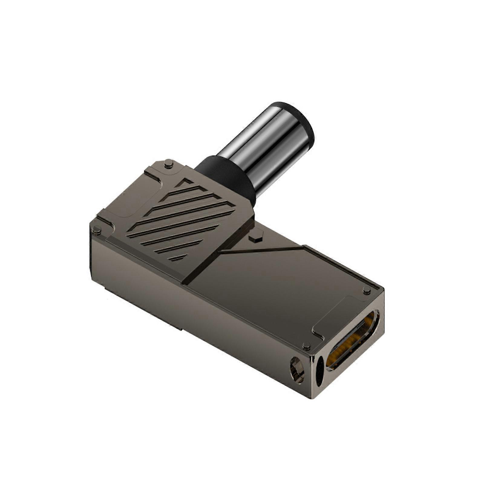 USB C til jævnstrøm 100W PD Type C hun til han-stik med digitalt display til autocampere og solcellegeneratorer