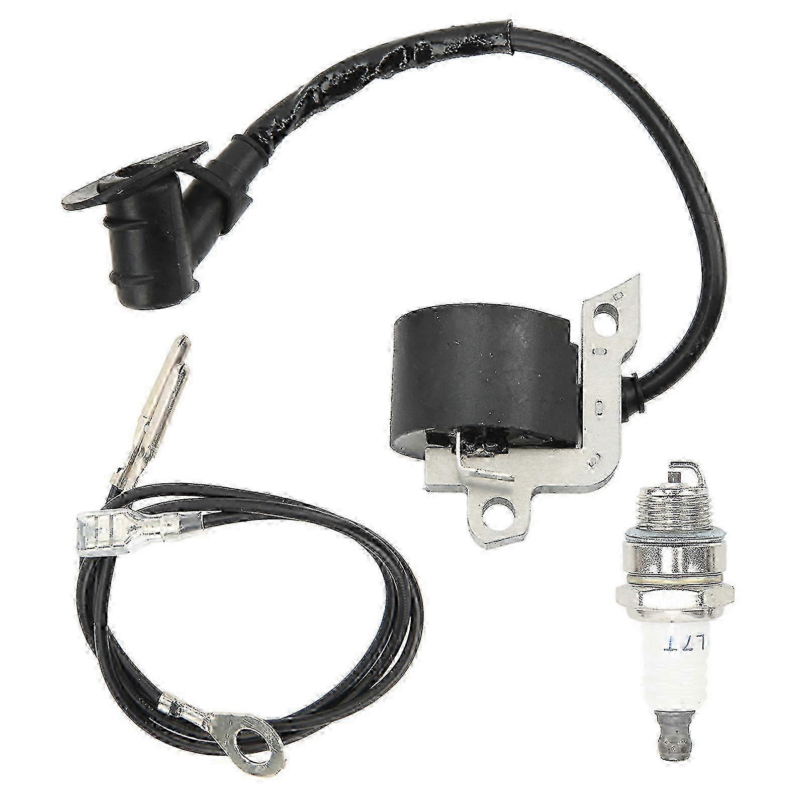 Stihl MS240 MS260 MS290 MS310 MS390 MS380 MS381 Fast Start Ignition Coil Spark Plug Kit Edition
